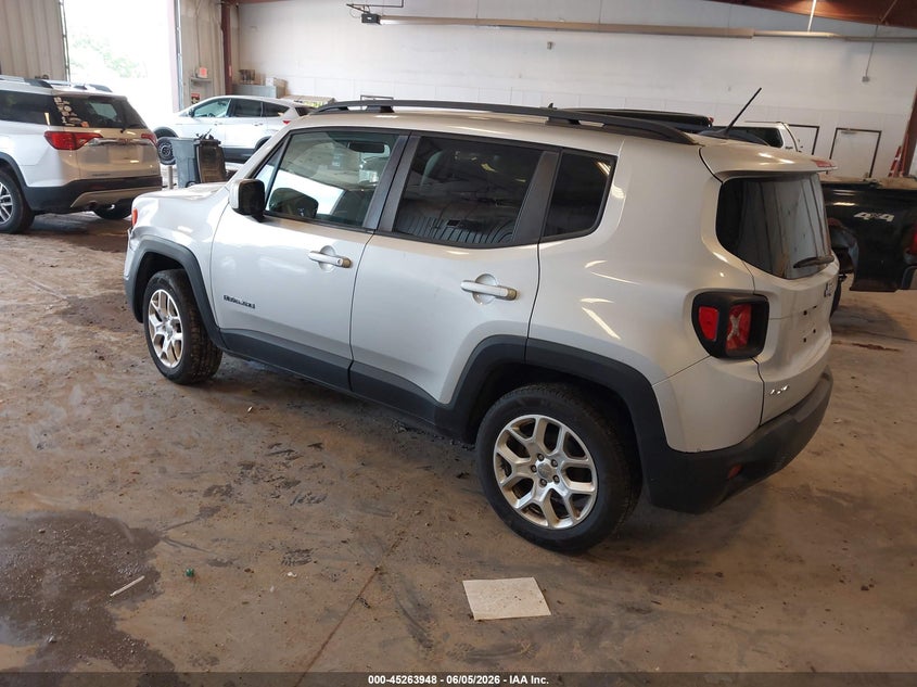 2017 Jeep Renegade VIN ZACCJBBB4HPE97550 IAAI salvage auction — FRONT END, Salvage Title, sold $1,525 on 2026-07-14 (photo 3)