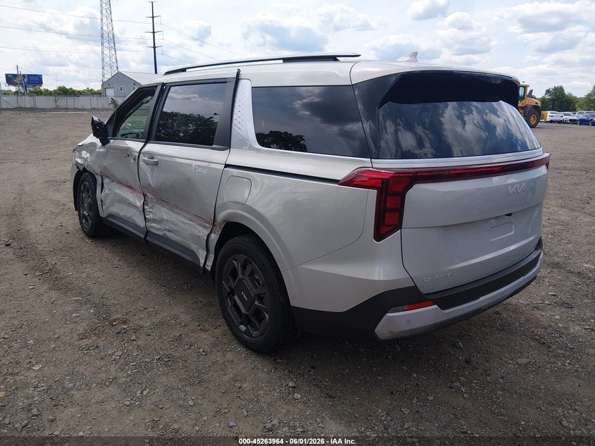2025 Kia VIN KNDNC5KA5S6070321 IAAI salvage auction — LEFT SIDE, Salvage Title, sold $16,600 on 2026-07-06 (photo 3)