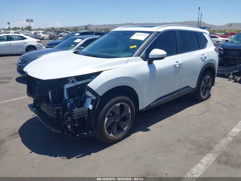 2024 Nissan Rogue VIN JN8BT3BA0RW359872 IAAI salvage auction — FRONT END, Salvage Title, sold $7,600 on 2026-07-14 (photo 2)
