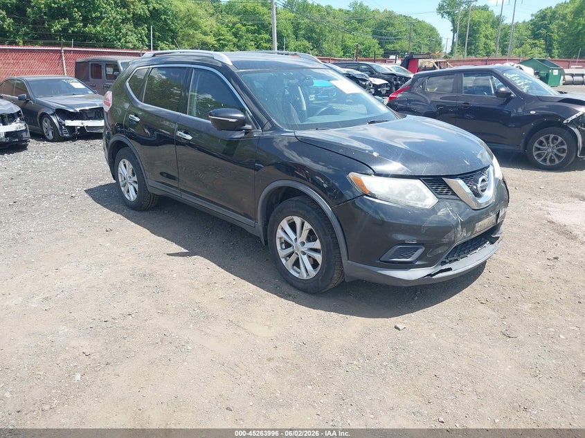 2015 Nissan Rogue VIN KNMAT2MV2FP525302 IAAI salvage auction — FRONT END, Salvage Title, sold $775 on 2026-07-24 (photo 1)