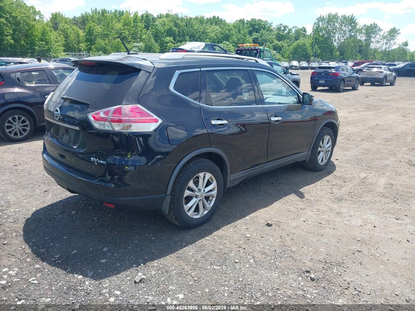 2015 Nissan Rogue VIN KNMAT2MV2FP525302 IAAI salvage auction — FRONT END, Salvage Title, sold $775 on 2026-07-24 (photo 4)