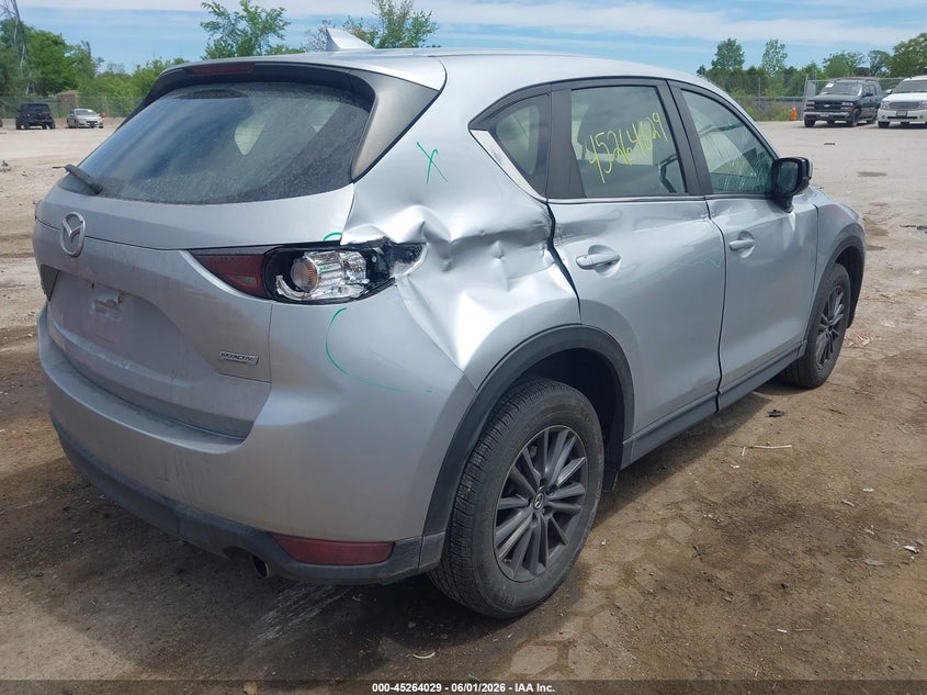 2019 Mazda Cx-5 VIN JM3KFBBMXK1558073 IAAI salvage auction — RIGHT SIDE, Clear (Wisconsin), sold $4,650 on 2026-07-28 (photo 4)