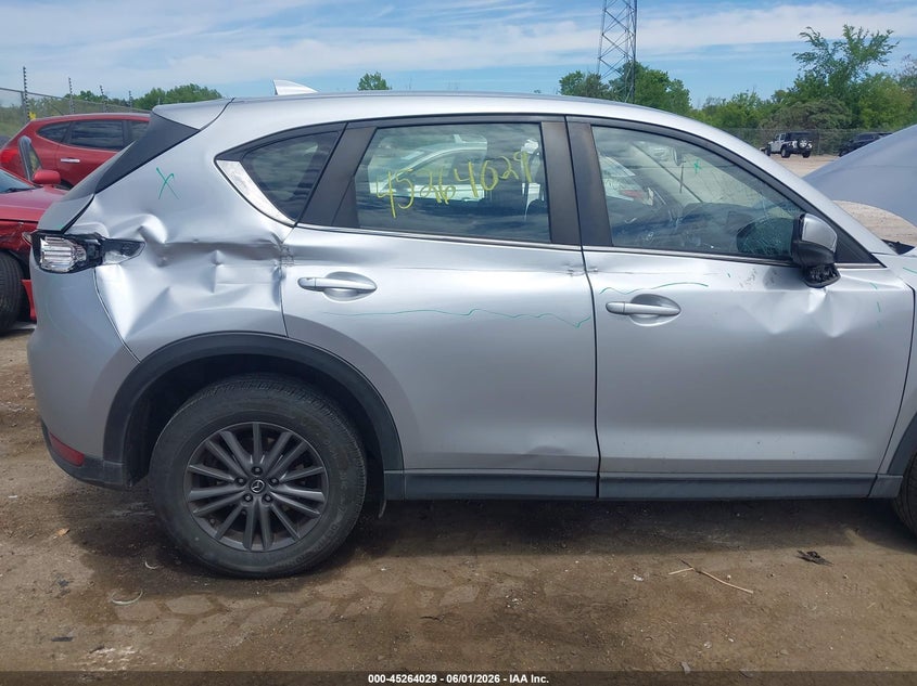 2019 Mazda Cx-5 VIN JM3KFBBMXK1558073 IAAI salvage auction — RIGHT SIDE, Clear (Wisconsin), sold $4,650 on 2026-07-28 (photo 6)