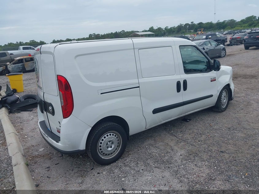 2022 Ram Promaster city VIN ZFBHRFAB6N6W44637 IAAI salvage auction — LEFT FRONT, Salvage Title, sold $3,575 on 2026-07-09 (photo 4)