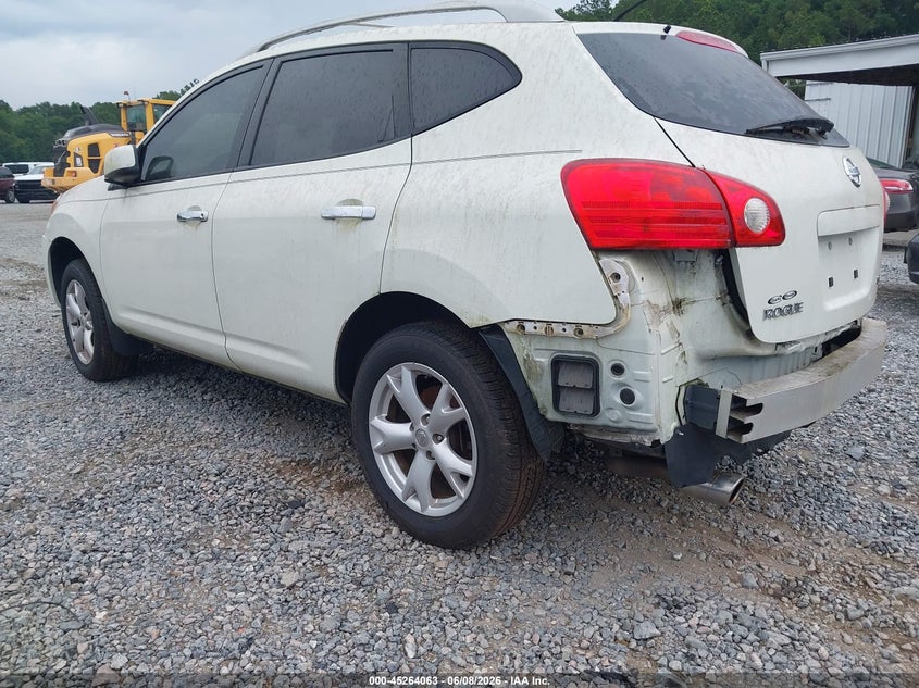 2010 Nissan Rogue VIN JN8AS5MV1AW126257 IAAI salvage auction — NORMAL WEAR, Clear (Georgia), sold $400 on 2026-07-20 (photo 3)
