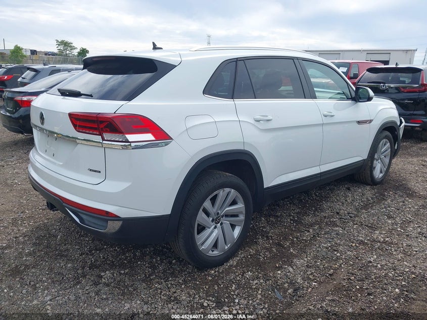 2023 Volkswagen Atlas cross sport VIN 1V2KE2CA9PC215250 IAAI salvage auction — FRONT END, Salvage (Illinois), sold $8,775 on 2026-08-18 (photo 4)