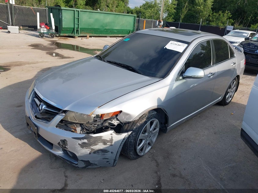 2005 Acura Tsx VIN JH4CL96995C000288 IAAI salvage auction — FRONT END, Salvage (Missouri), sold $675 on 2026-07-15 (photo 2)