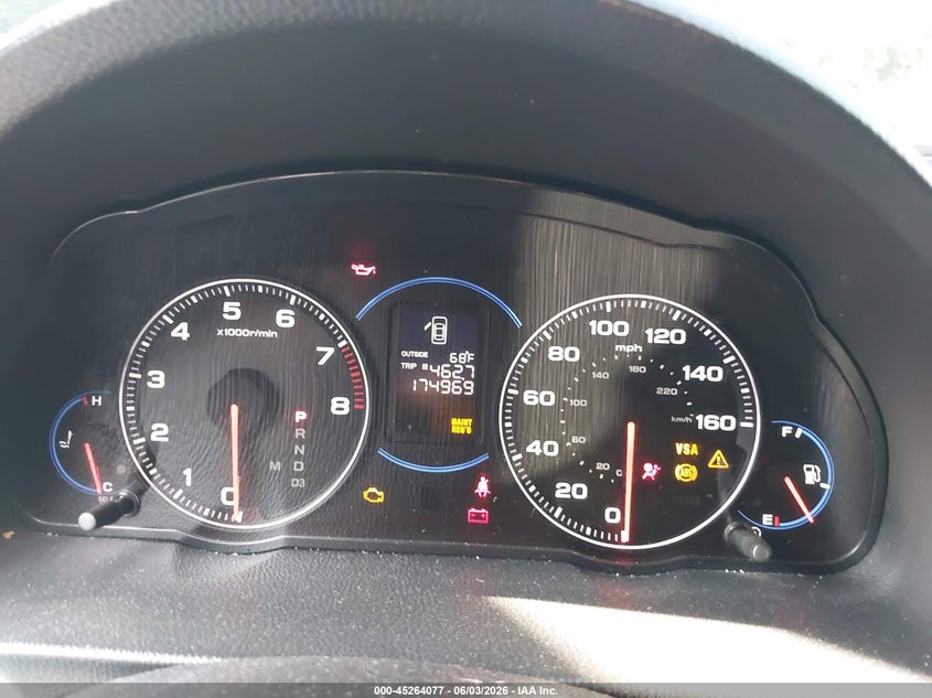 2005 Acura Tsx VIN JH4CL96995C000288 IAAI salvage auction — FRONT END, Salvage (Missouri), sold $675 on 2026-07-15 (photo 7)