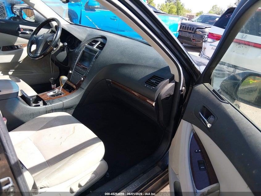 2010 Lexus Es 350 VIN JTHBK1EG8A2344355 IAAI salvage auction — LEFT FRONT, Salvage (Colorado), sold $1,200 on 2026-07-28 (photo 5)