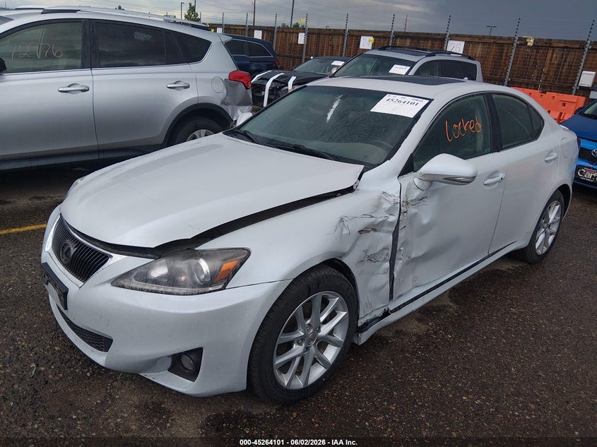 2011 Lexus Is 250 VIN JTHCF5C20B5052576 IAAI salvage auction — LEFT FRONT, Salvage (Colorado), sold $1,250 on 2026-07-28 (photo 2)
