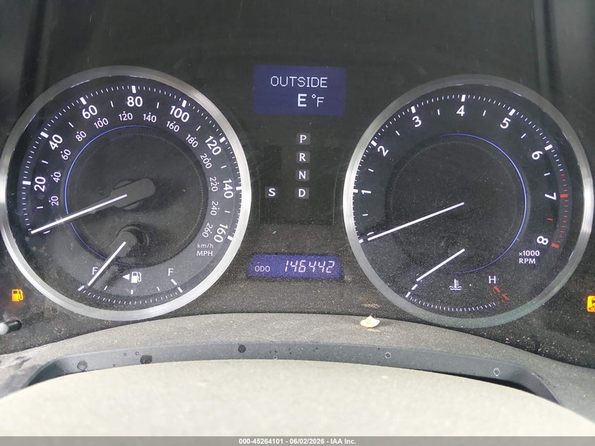 2011 Lexus Is 250 VIN JTHCF5C20B5052576 IAAI salvage auction — LEFT FRONT, Salvage (Colorado), sold $1,250 on 2026-07-28 (photo 7)
