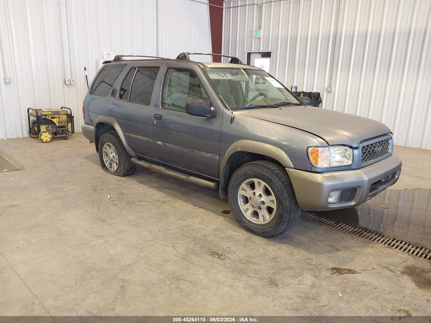 2000 Nissan Pathfinder VIN JN8AR07Y7YW420101 IAAI salvage auction — NORMAL WEAR, Rebuilt/Restored (Utah), sold $100 on 2026-07-13 (photo 1)