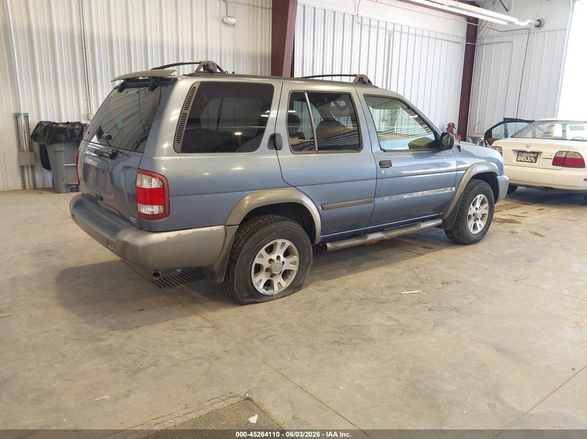 2000 Nissan Pathfinder VIN JN8AR07Y7YW420101 IAAI salvage auction — NORMAL WEAR, Rebuilt/Restored (Utah), sold $100 on 2026-07-13 (photo 4)