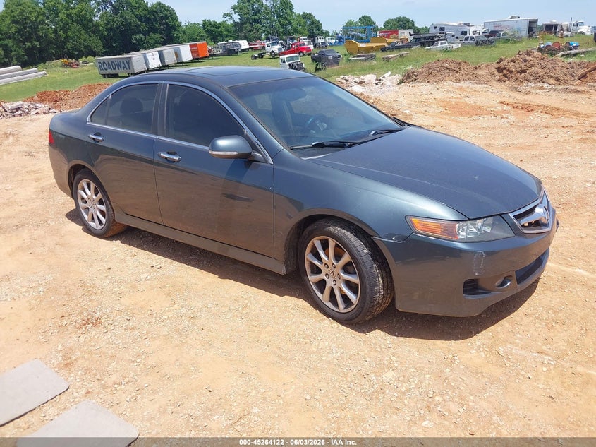 2006 Acura Tsx VIN JH4CL968X6C014791 IAAI salvage auction — LEFT FRONT, Salvage (Missouri), sold $450 on 2026-07-13 (photo 1)