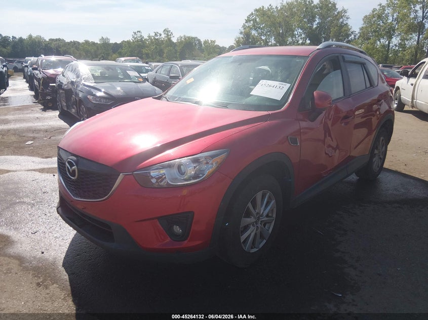 2015 Mazda Cx-5 VIN JM3KE2CYXF0475839 IAAI salvage auction — SIDE, Salvage Title, sold $1,225 on 2026-07-18 (photo 2)