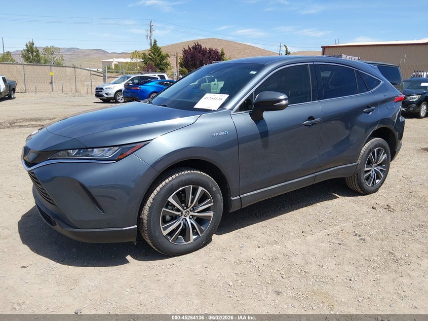 2021 Toyota Venza VIN JTEAAAAH1MJ016943 IAAI salvage auction — RIGHT REAR, Salvage (Nevada), sold $12,000 on 2026-08-27 (photo 2)