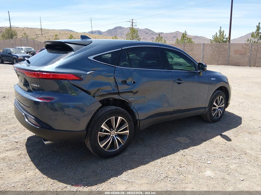 2021 Toyota Venza VIN JTEAAAAH1MJ016943 IAAI salvage auction — RIGHT REAR, Salvage (Nevada), sold $12,000 on 2026-08-27 (photo 4)