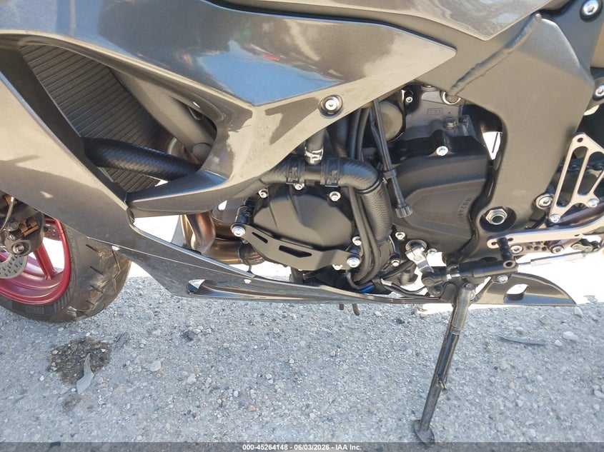 2025 Kawasaki Zx VIN JKBZXJK12SA009672 IAAI salvage auction — FRONT END, Salvage Title, sold $2,850 on 2026-07-21 (photo 9)