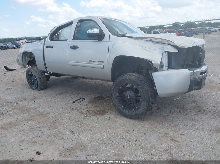 2010 Chevrolet Silverado 1500 VIN 3GCRCSEA7AG179467 IAAI salvage auction — ALL OVER, Salvage (Texas), sold $675 on 2026-07-09 (photo 1)