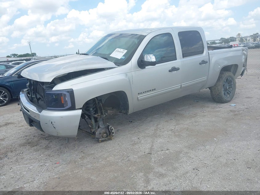 2010 Chevrolet Silverado 1500 VIN 3GCRCSEA7AG179467 IAAI salvage auction — ALL OVER, Salvage (Texas), sold $675 on 2026-07-09 (photo 2)