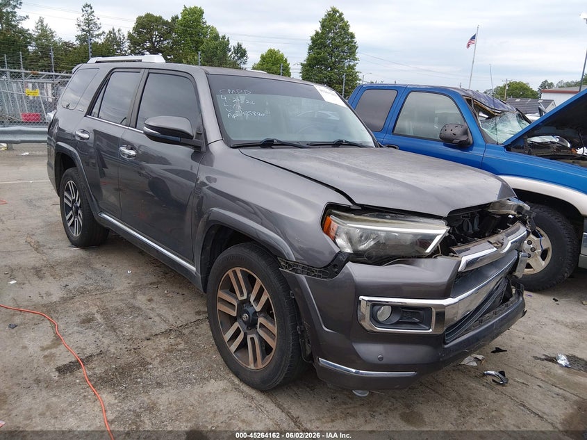 2015 Toyota 4runner VIN JTEZU5JR5F5105890 IAAI salvage auction — FRONT END, Salvage (North Carolina), sold $10,000 on 2026-07-29 (photo 1)