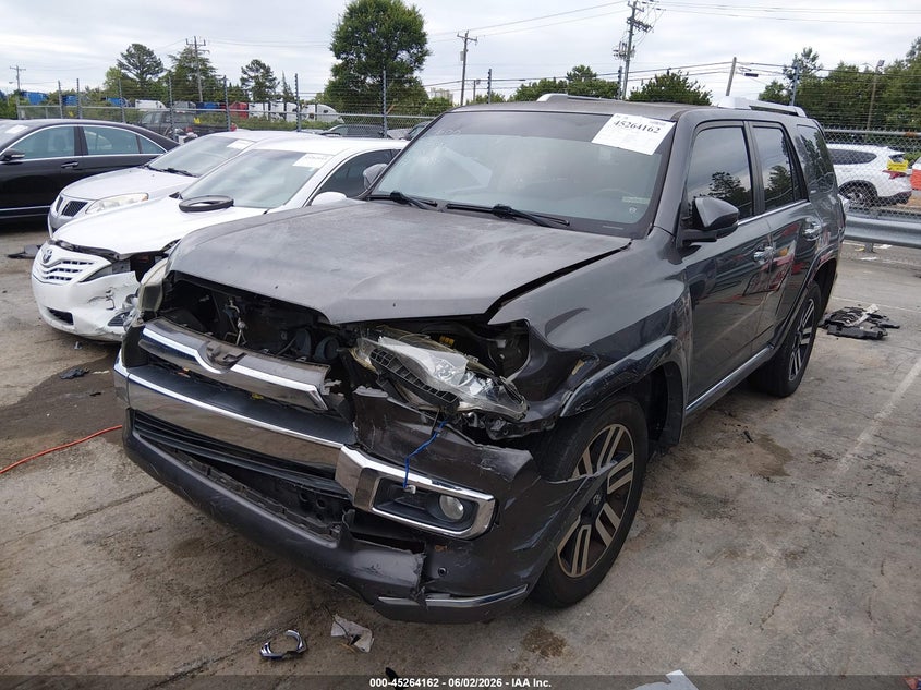 2015 Toyota 4runner VIN JTEZU5JR5F5105890 IAAI salvage auction — FRONT END, Salvage (North Carolina), sold $10,000 on 2026-07-29 (photo 2)