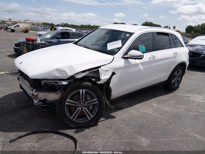 2021 Mercedes-benz Glc VIN W1N0G8DB1MF951146 IAAI salvage auction — LEFT FRONT, Certificate Of Destruction (Florida), sold $7,100 on 2026-07-30 (photo 2)