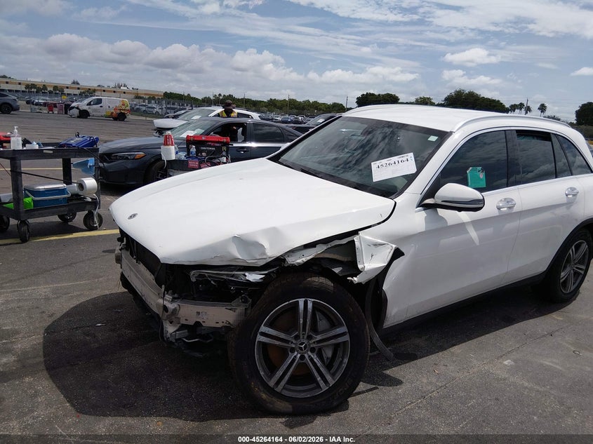 2021 Mercedes-benz Glc VIN W1N0G8DB1MF951146 IAAI salvage auction — LEFT FRONT, Certificate Of Destruction (Florida), sold $7,100 on 2026-07-30 (photo 6)