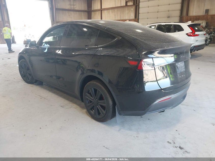 2023 Tesla Model y VIN 7SAYGDEE8PA105570 IAAI salvage auction — SIDE, Mv-907A (New York), sold $8,100 on 2026-07-22 (photo 3)