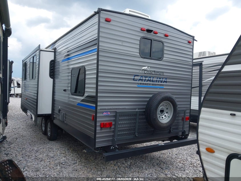 2022 Coachmen 293qbck VIN 5ZT2CAUB2NX026551 IAAI salvage auction — HAIL, Clear (Oklahoma), sold $7,000 on 2026-09-08 (photo 3)