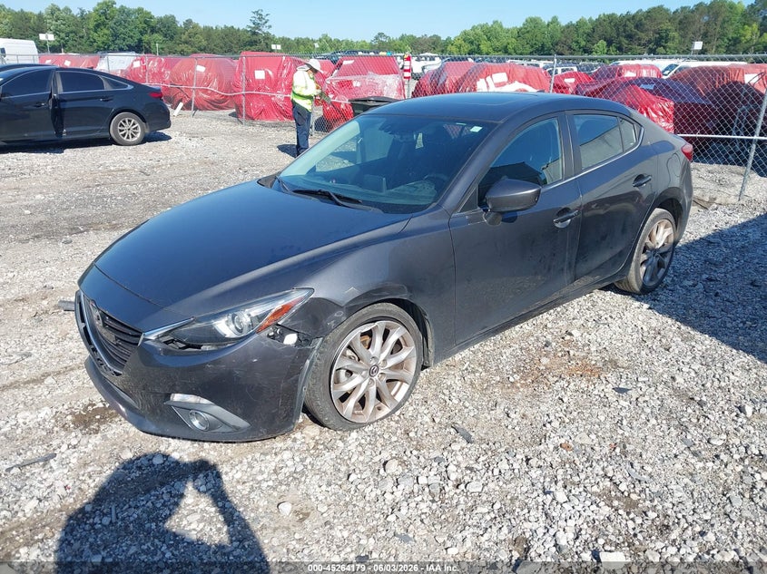 2014 Mazda 3 VIN JM1BM1W3XE1114867 IAAI salvage auction — FRONT END, Salvage Title, sold $1,600 on 2026-07-17 (photo 2)