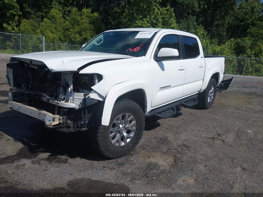 2018 Toyota Tacoma VIN 5TFAZ5CN2JX064614 IAAI salvage auction — FRONT END, Salvage Title, sold $7,600 on 2026-07-09 (photo 2)