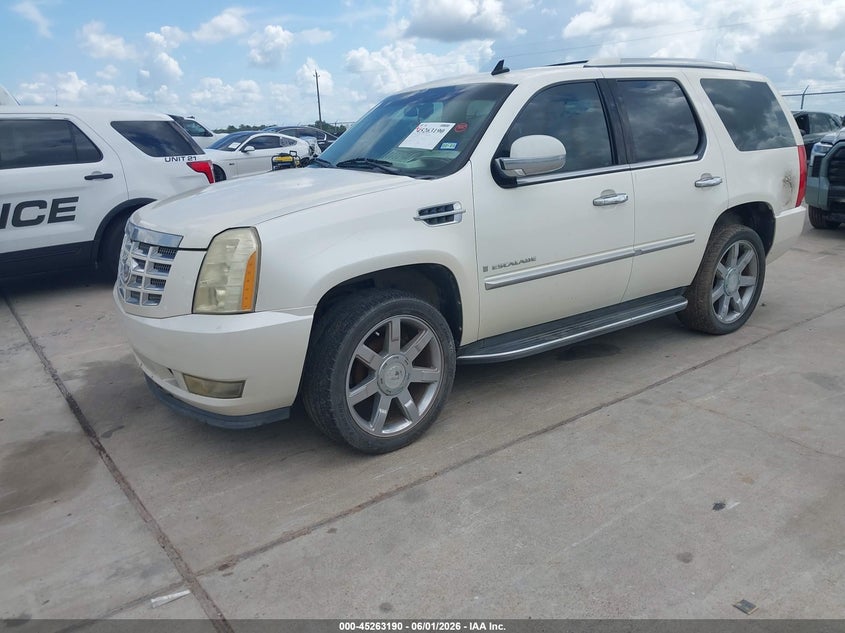 2009 Cadillac Escalade VIN 1GYFC23219R106759 IAAI salvage auction — MECHANICAL, Original (Texas), sold $925 on 2026-07-10 (photo 2)