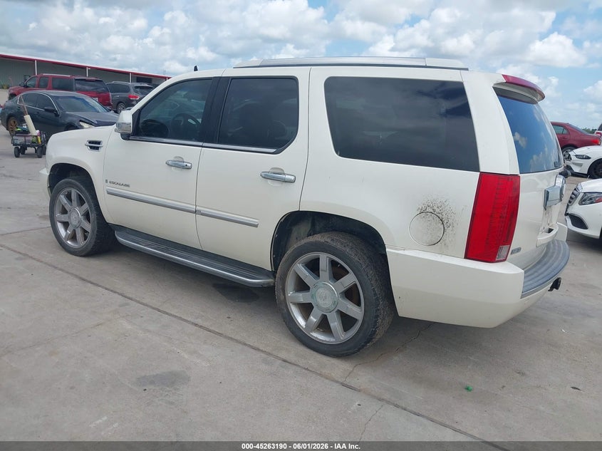 2009 Cadillac Escalade VIN 1GYFC23219R106759 IAAI salvage auction — MECHANICAL, Original (Texas), sold $925 on 2026-07-10 (photo 3)