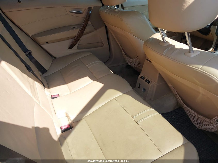 2007 BMW X3 VIN WBXPC93477WF01666 IAAI salvage auction — SIDE, Repossession Paperwork (Georgia), sold $375 on 2026-07-21 (photo 8)