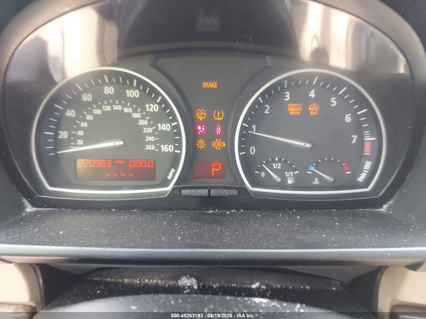 2007 BMW X3 VIN WBXPC93477WF01666 IAAI salvage auction — SIDE, Repossession Paperwork (Georgia), sold $375 on 2026-07-21 (photo 7)