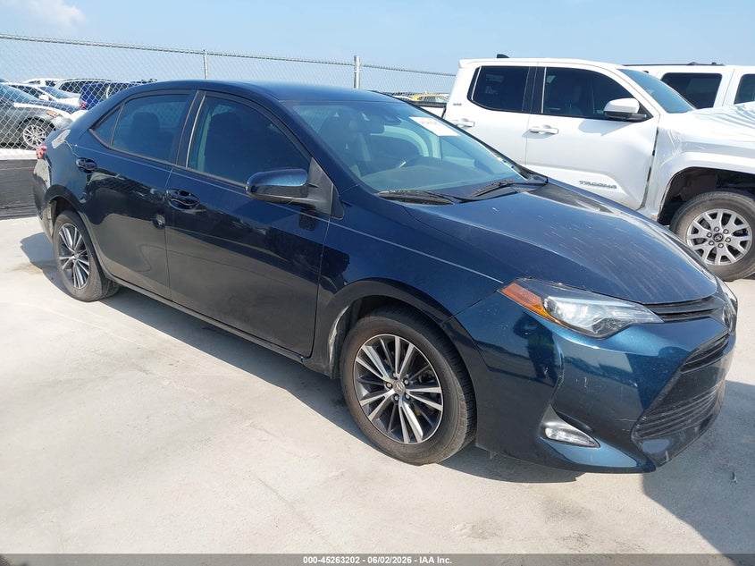 2019 Toyota Corolla VIN 5YFBURHE4KP939047 IAAI salvage auction — LEFT REAR, Original (Texas), sold $3,250 on 2026-07-23 (photo 1)
