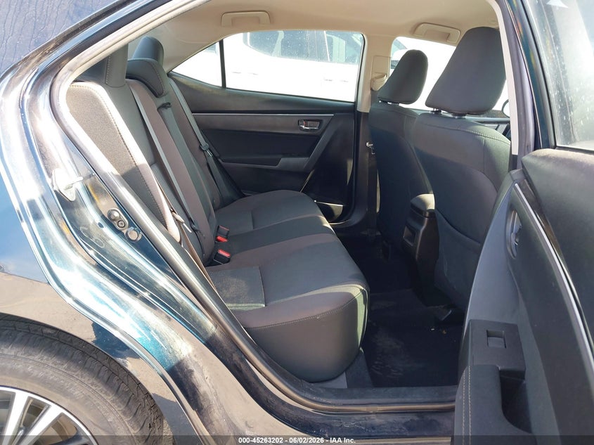 2019 Toyota Corolla VIN 5YFBURHE4KP939047 IAAI salvage auction — LEFT REAR, Original (Texas), sold $3,250 on 2026-07-23 (photo 8)