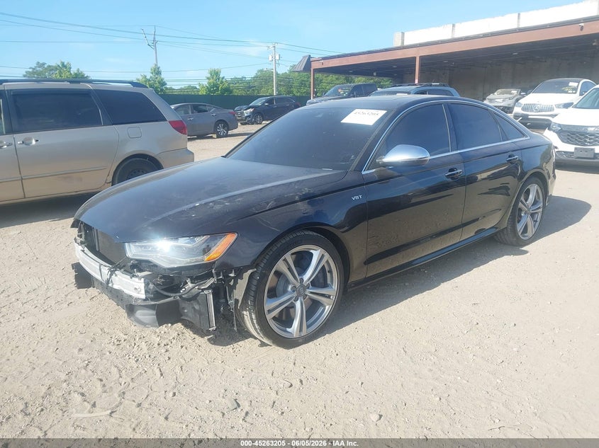 2015 Audi S6 VIN WAUF2AFC6FN005823 IAAI salvage auction — FRONT END, Mv-907A (New York), sold $400 on 2026-07-28 (photo 2)