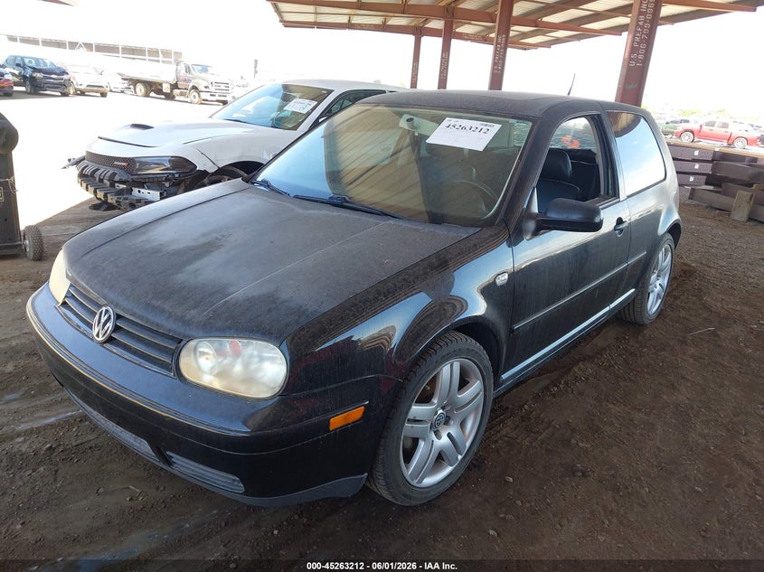 2003 Volkswagen Gti VIN 9BWDE61J934038035 IAAI salvage auction — NORMAL WEAR, Clear-Dealer Only (Arizona), sold $1,150 on 2026-07-14 (photo 2)