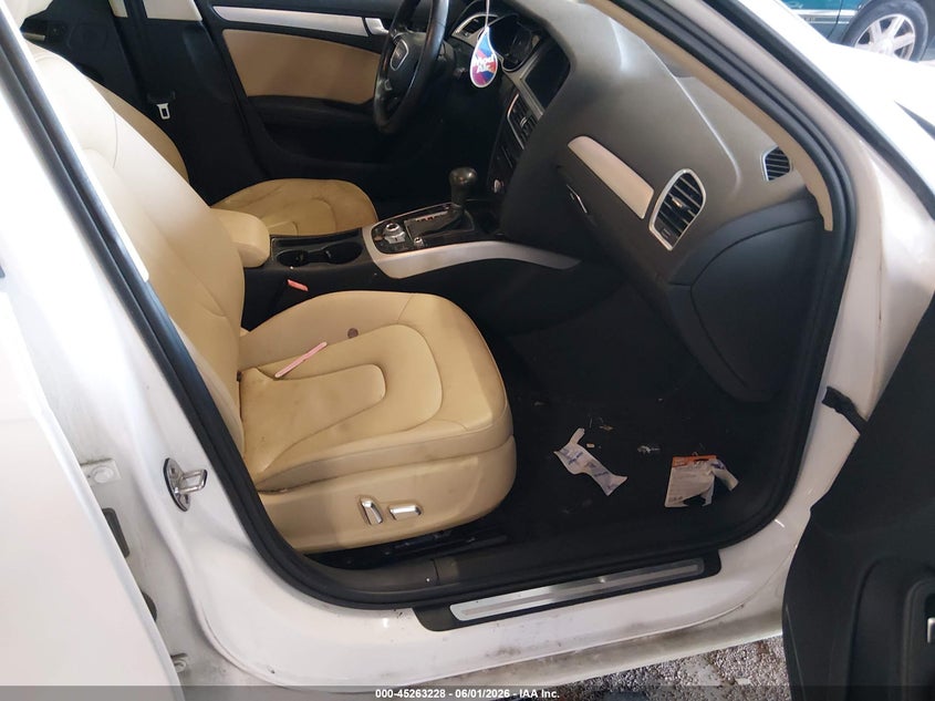 2014 Audi A4 VIN WAUAFAFL8EN043647 IAAI salvage auction — NORMAL WEAR, Certificate Of Origin (West Virginia), sold $400 on 2026-07-06 (photo 5)