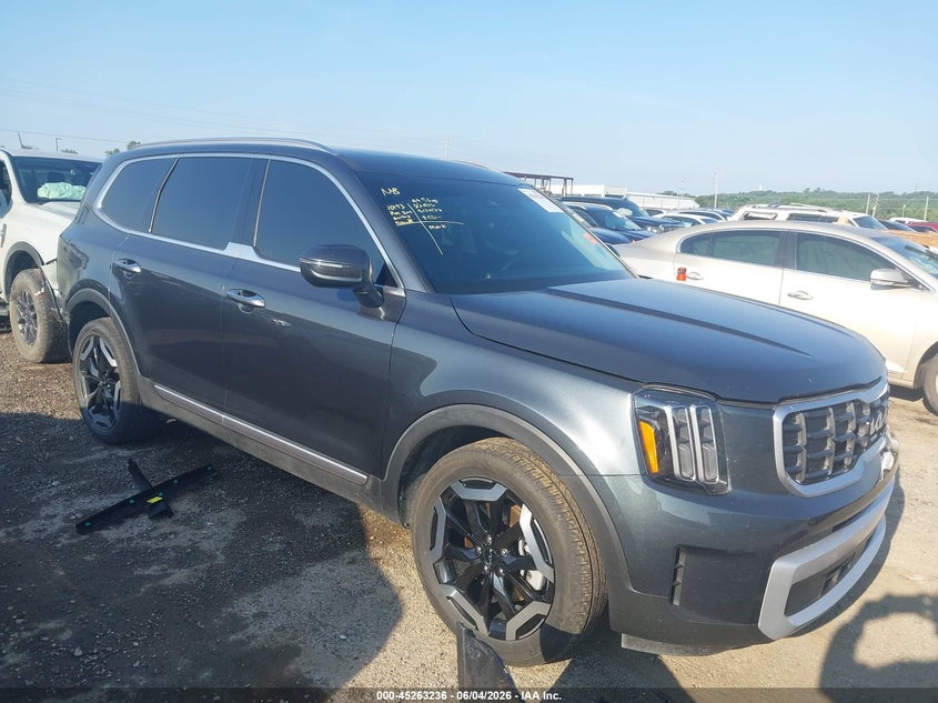2024 Kia Telluride VIN 5XYP6DGC6RG562173 IAAI salvage auction — REAR END, Salvage Title, sold $6,500 on 2026-07-29 (photo 1)