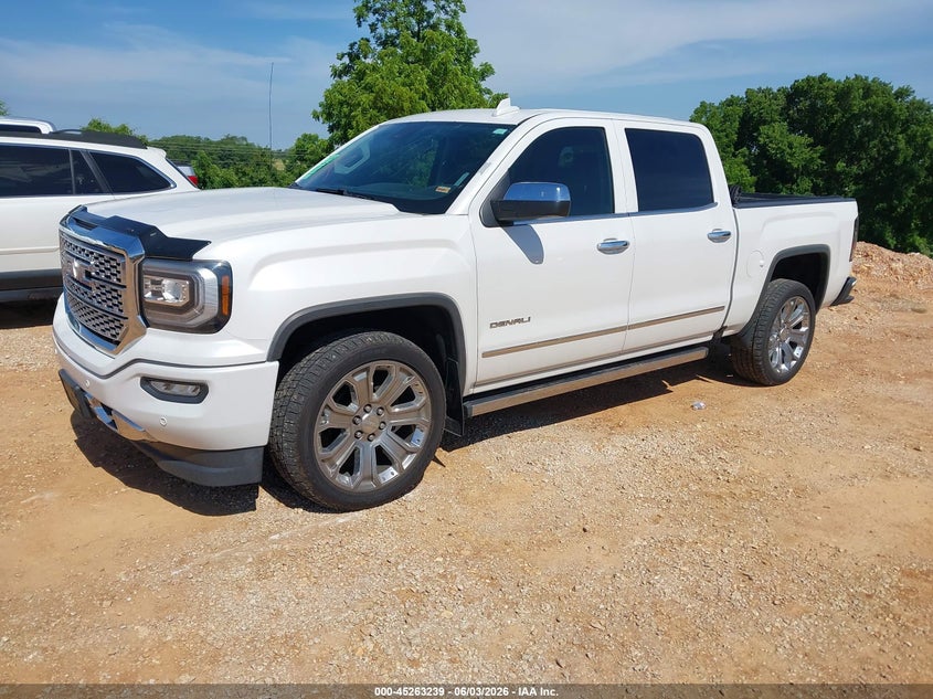 2017 Gmc SIERRA VIN 3GTU2PEJ4HG312688 IAAI salvage auction — HAIL, Salvage Title, sold $14,350 on 2026-08-24 (photo 2)