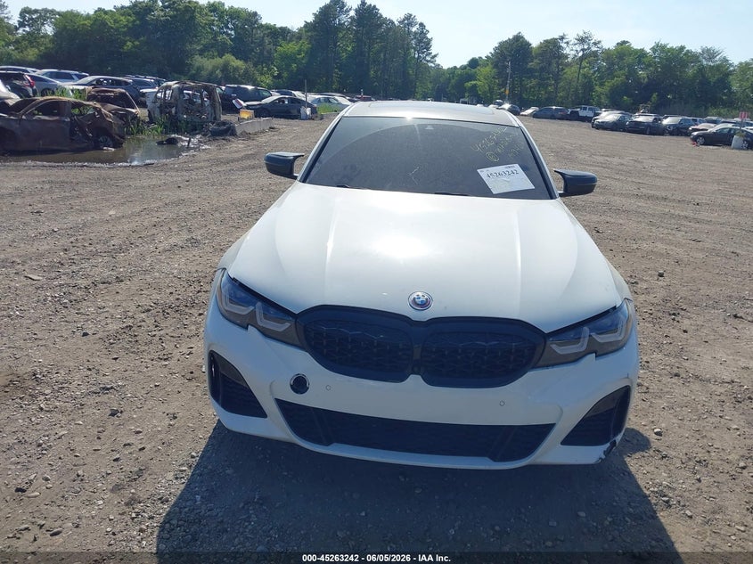 2020 BMW 3er VIN WBA5U9C05LFH08482 IAAI salvage auction — ENGINE DAMAGE, Salvage Title, sold $7,100 on 2026-07-28 (photo 6)