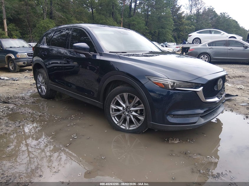 2019 Mazda Cx-5 VIN JM3KFADM2K1549181 IAAI salvage auction — LEFT FRONT, Salvage Title, sold $5,500 on 2026-07-07 (photo 1)