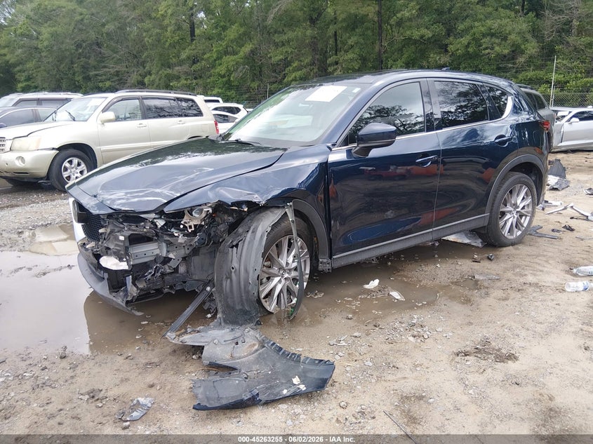 2019 Mazda Cx-5 VIN JM3KFADM2K1549181 IAAI salvage auction — LEFT FRONT, Salvage Title, sold $5,500 on 2026-07-07 (photo 2)