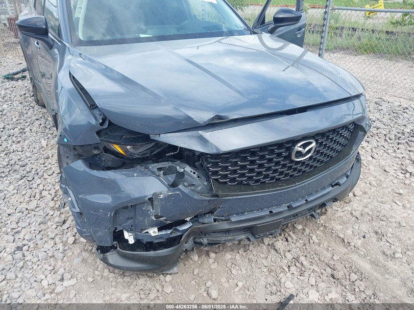 2025 Mazda Cx-50 VIN 7MMVABEM1SN393412 IAAI salvage auction — RIGHT FRONT, Salvage Title, sold $11,825 on 2026-07-07 (photo 6)