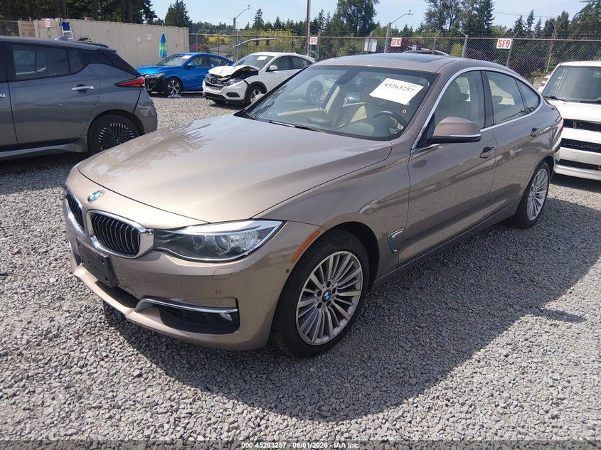2014 BMW 3 series VIN WBA3X9C53ED153490 IAAI salvage auction — SIDE, Bill Of Sale (Washington), sold $3,000 on 2026-07-22 (photo 2)
