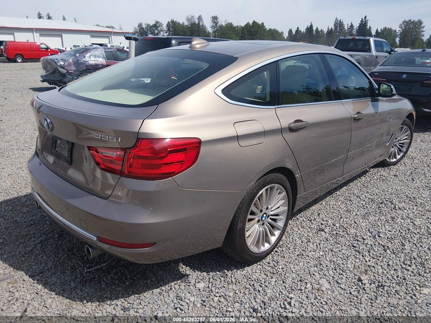2014 BMW 3 series VIN WBA3X9C53ED153490 IAAI salvage auction — SIDE, Bill Of Sale (Washington), sold $3,000 on 2026-07-22 (photo 4)