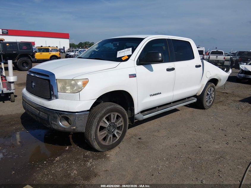 2011 Toyota Tundra VIN 5TFDW5F14BX163970 IAAI salvage auction — REAR END, Clear (Arkansas), sold $3,000 on 2026-07-29 (photo 2)